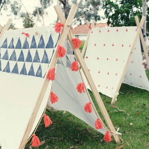 Anniversaire thème camping