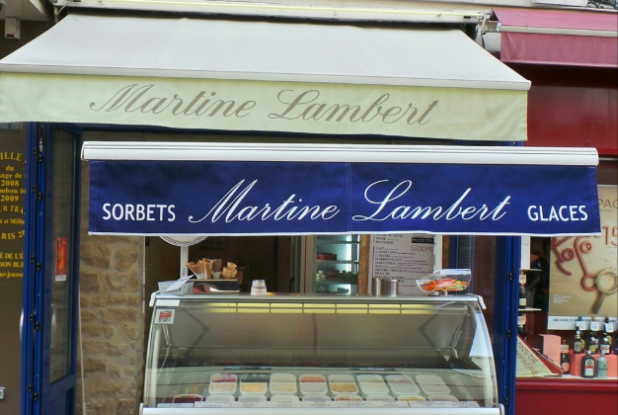 Glacier Martine Lambert Paris