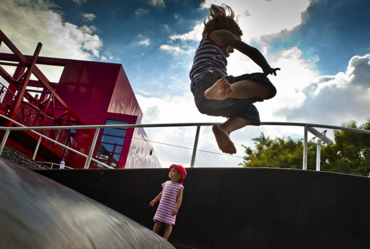La Villette : jardin pour enfants