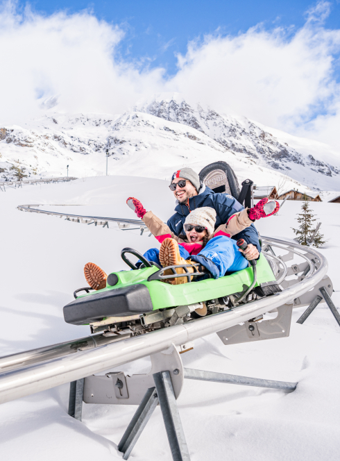 Luge à l'Alpe d'Huez