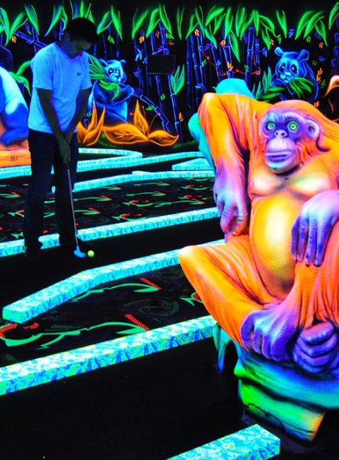 Easy Rider Park : golf indoor