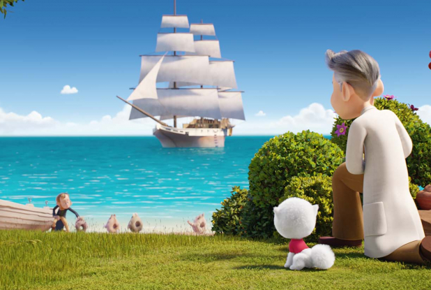 Les Bouchetrous : vue sur le bateau