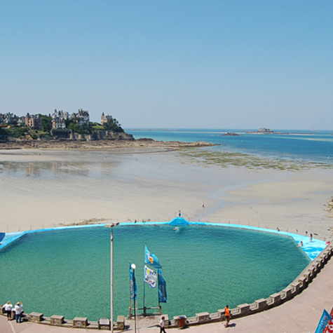 Plage de l'Écluse à Dinard