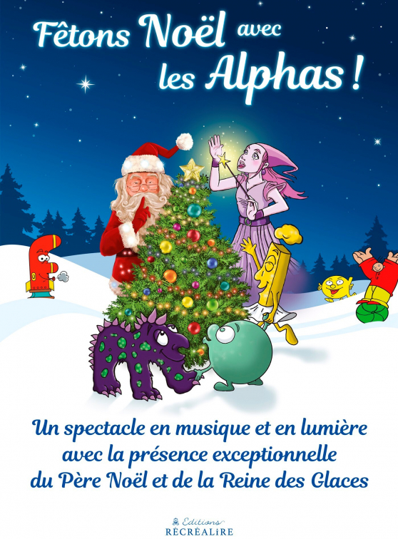 Affiche - Fêtons Noël avec les Alphas