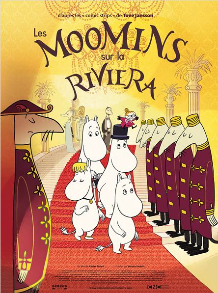 Les Moomins sur la riviera