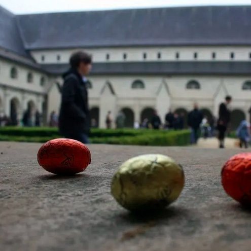 Chasse aux oeufs de Pâques 2023 à l'Abbaye de Fontevraud (Nantes)