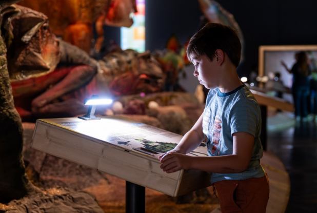 Expo Dinosaures à Cap Sciences