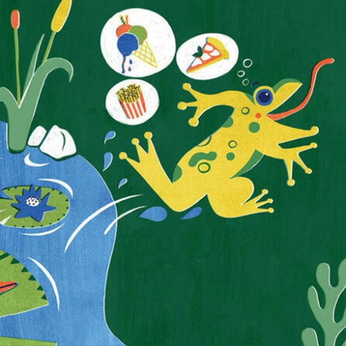 La grenouille à grande bouche