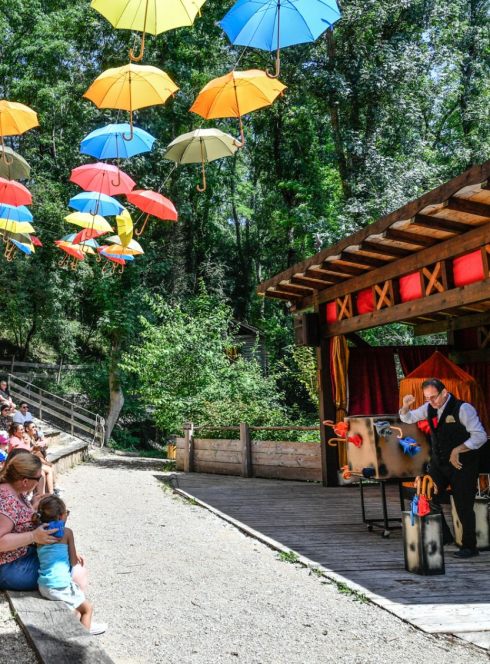 Monts du Genevois - Spectacle au Grand Paerc Andilly