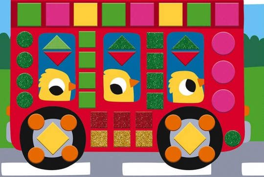 Kit créatif Mosaïques véhicules