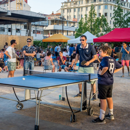 Thé à la menthe : open air au Kiosk de Confluence
