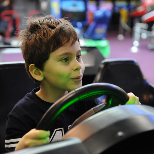 Simulateur de voiture de course