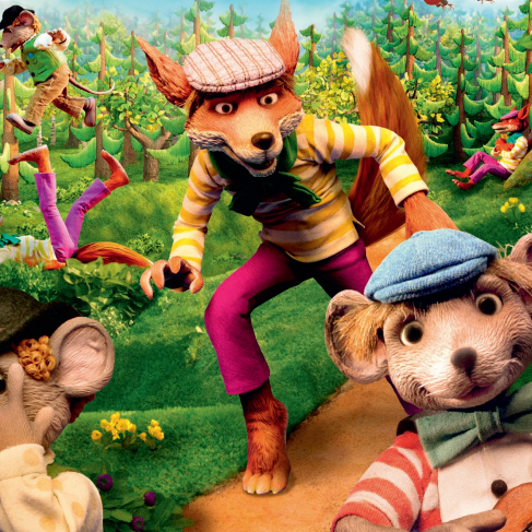 Dans la forêt enchantée de Oukybouky - Affiche française