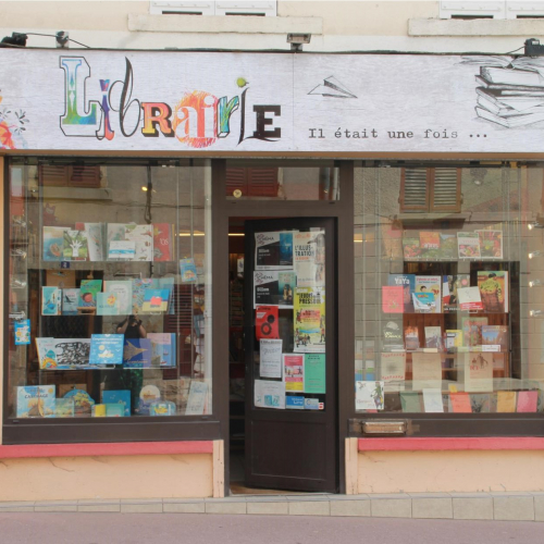 librairie il était une fois devanture