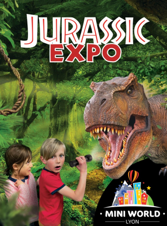 Jurassic Expo à Mini World Lyon à faire en famille