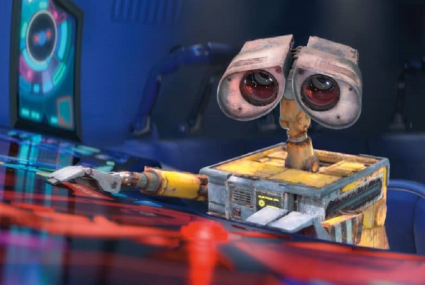 WALL-E dans le vaisseau