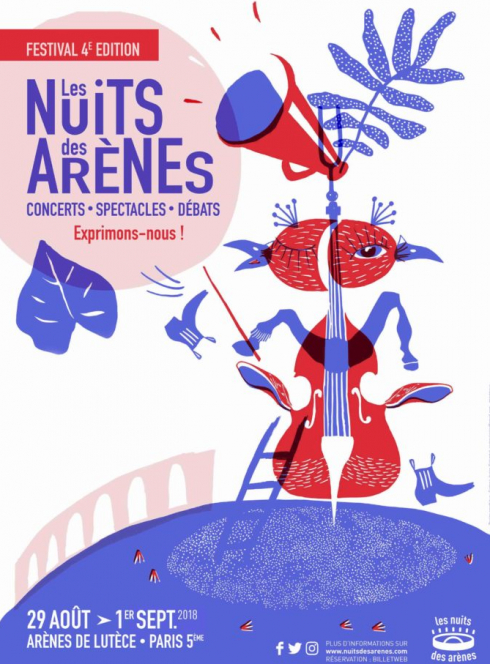 Les Nuits des Arènes - Affiche 2018