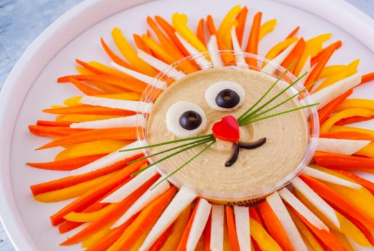 Veggie Lion - Anniversaire Roi Lion