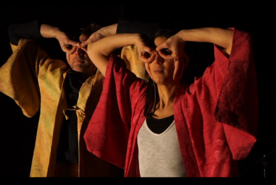 Charivari - Nicolas Deutsch et Lola Eliakim : doigts autour des yeux