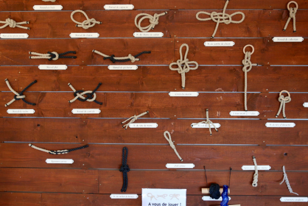 Musée maison de la pêche de La Turballe : cordage