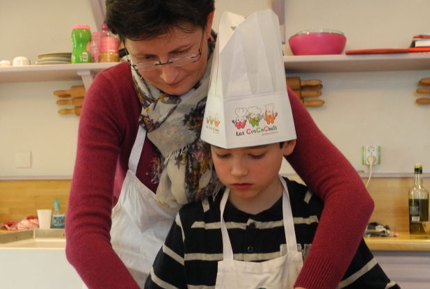 cours de cuisine en famille Les Crocochefs