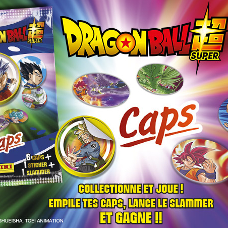 Caps Panini Dragon ball - concours