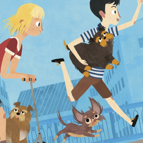 Jacob et les chiens qui parlent - Affiche