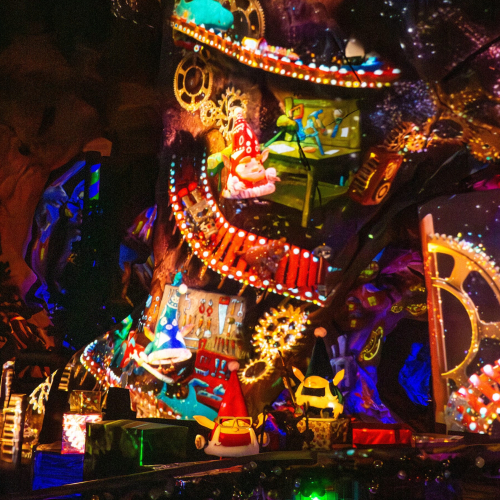 La Grotte du Père Noël à la Grotte de la Pierre Volvic