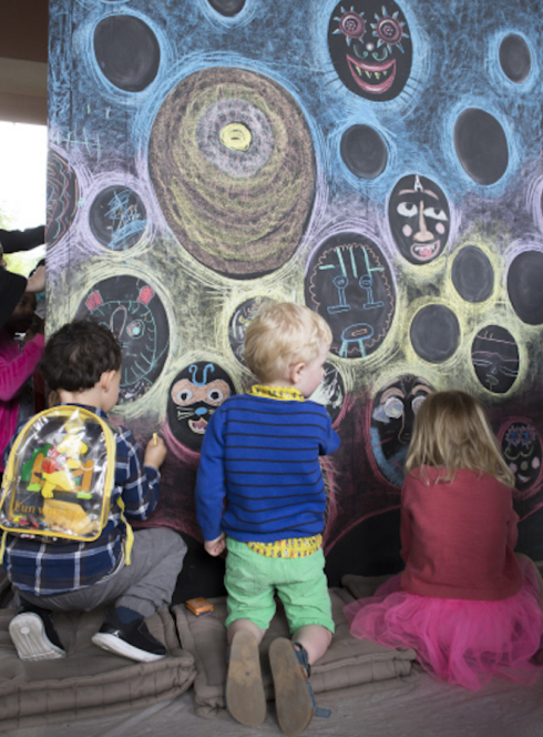 Enfants au Musée du Quai Branly