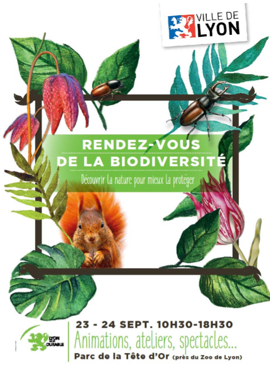 Rendez-vous de la biodiversité - Affiche officielle