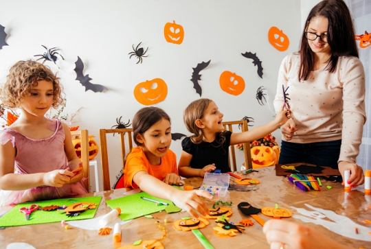 Maison hantée diapo brico halloween