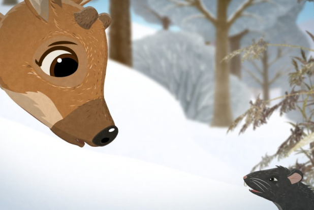 Willy et le lac gelé - Neige