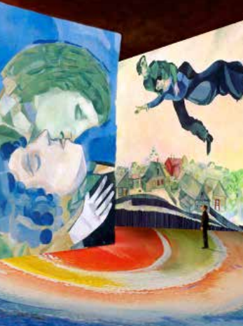 Chagall aux Carrières de Lumière