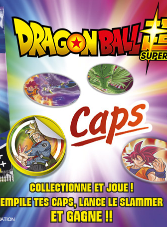 Caps Panini Dragon ball - concours