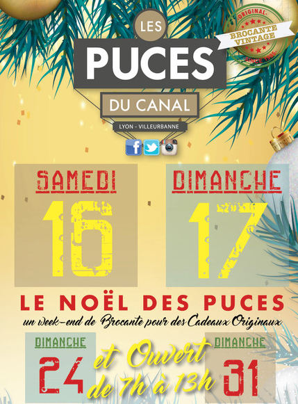 Noël 2017 aux Puces du Canal