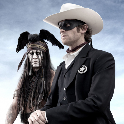 Lone Ranger avec Johnny Deep et Arie Hammer