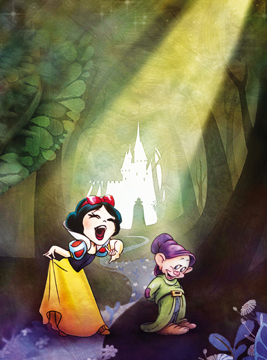 Blanche neige - Cie Autour de la voix