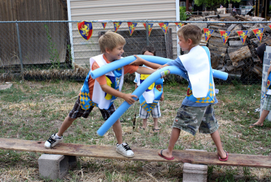 Joutes de chevaliers