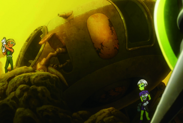 Dragon Ball Super Broly : vaisseau échoué