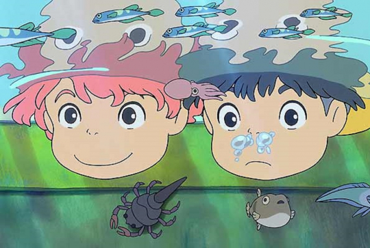 Ponyo sur la Falaise