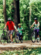 Forêt de Bouconne : balade en vélo en famille