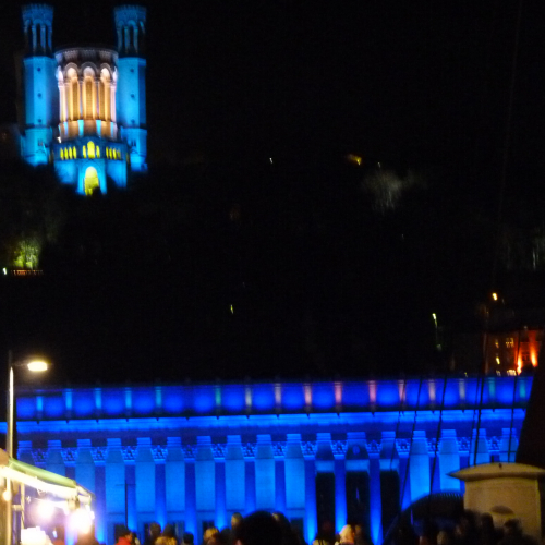 Cathédrale de Fourvière - Fête des Lumières 2013