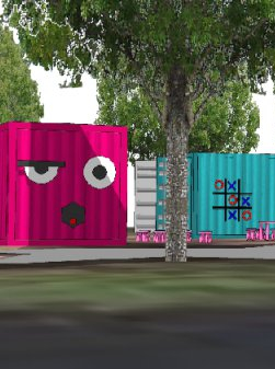 Villages des containers à jeux