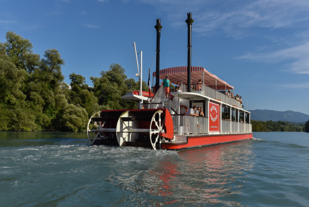 Bateau à Roue Royans-Vercors : Un air de Louisiane