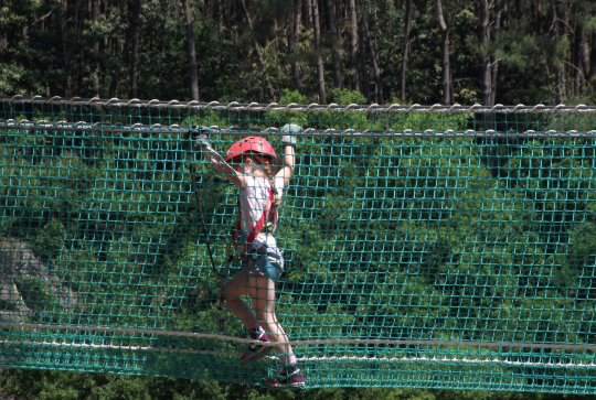 Escapades Verticales - Île aux pies : pont