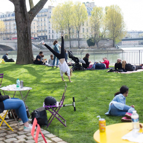 Parc Rives de Seine : enfants