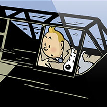 Appli Tintin sur iPad