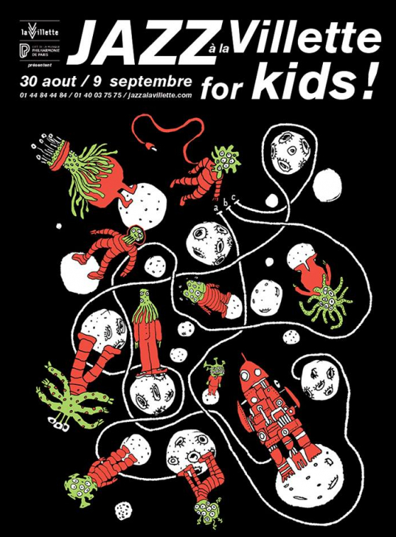 Jazz à la Villette for Kids - Affiche 2018