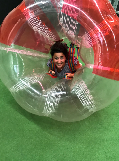 Bubble Foot sur le toit de la Tour Montparnasse