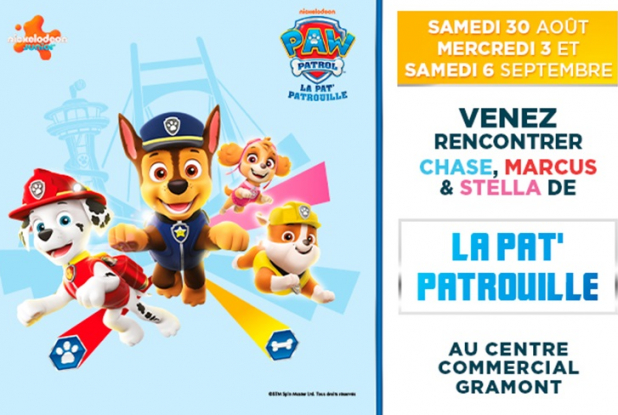 Les héros de la Pat’ Patrouille à Gramont (Toulouse)